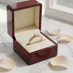 серебряное кольцо с цирконом  59105169